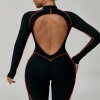 Комбінезон  ELT9317 Чорно-помаранчевий3